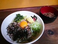 「台湾まぜそば」@丹行味素 北新横浜本店の写真