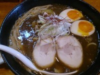 「【期間限定】和風カレーそば＋味玉８５０円」@麺屋 鶏口の写真