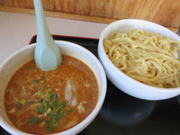 「味噌つけめん中盛り750円」@なか邑の写真