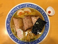 「特製中華そば」@中華そば 青葉 中野本店の写真