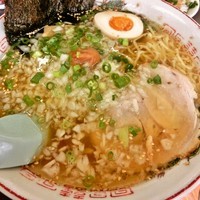 「岡山塩らーめん＋ドッカンセット(500円＋230円)」@岡山らぁめん 麺屋照清の写真