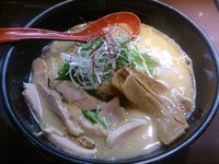 「らーめん＋餃子＋ビール」@麺屋三一五の写真