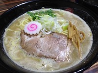 「鶏煮込みそば（大盛り）」@ラーメン人生 JET 福島本店の写真