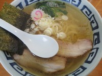 「塩そば　730円」@とら食堂 松戸分店の写真