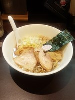 「【限定】背脂にぼしそば」@おおぜき中華そば店の写真