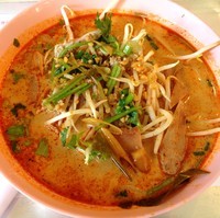 「トムヤムラーメン（￥680）」@東桜パクチーの写真