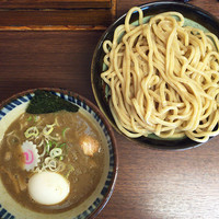 「煮番搾り 中+味付玉子」@つけめん 三三㐂の写真