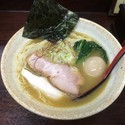 鶏白湯 塩らーめん　大盛　味玉付き