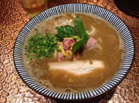 「ラム煮干しラーメン」@自家製麺 MENSHO TOKYOの写真