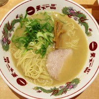 「中華そば（こってり）ランチ　￥７４０」@天下一品 新宿西口店の写真