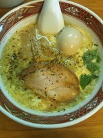 「塩くもたま麺（味玉トッピング）」@らーめん臺大の写真