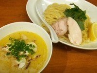 「【限定】濃厚鶏茸つけ麺 （141001）」@福の神食堂の写真