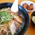 ラーメン定食（醤油）￥700