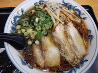 「中華そば定食おむすび付(850円)」@味よしの写真