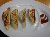 「中華そば定食おむすび付(850円)」@味よしの写真