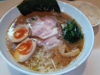 「らーめん麺中太,味玉」@らーめん将貴の写真