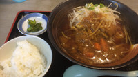 「カレーラーメン  750円」@ラーメンいってんばりの写真