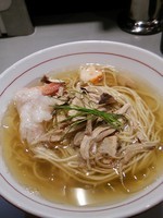 「《限定》松茸らぁ～めん(栗ご飯付)1380円」@中華蕎麦 瑞山（ZUIZAN）の写真