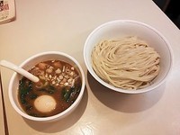 「つけ麺（中）＋煮玉子」@本枯中華そば 魚雷の写真