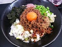 「台湾まぜそば」@自家製麺SHINの写真