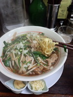 「〖ナイトゲリラ～〗汁・肉ニラそば870円他」@丸直の写真