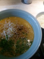 「鶏そぼろ坦々麺」@とり焼一の写真