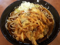 「かき揚げ天そば(並盛)390円」@駅そば 八起家 高崎店の写真