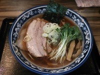 「煮干しそば（大盛）」@中華そば 鍾馗の写真