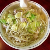 「タンメン　￥８００」@十八番の写真