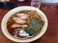 「煮干しラーメン手もみ麺、大盛950円」@良温(Ra-on)の写真