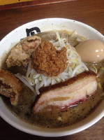 「ガッツリ！味噌麺」@丹行味素 北新横浜本店の写真