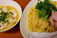 「濃厚鶏茸つけ麺」@福の神食堂の写真