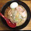 味噌ラーメン（ニンニク）＋半熟玉子