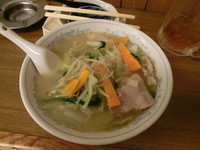 「タンメン（￥600）」@三ちゃん食堂の写真