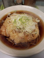 「かき揚げ天そば440円」@常盤軒 京浜東北線中央店の写真