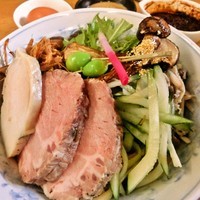「菊月の一杯　グリグリ秋の陣(fin 肉味噌)」@MENYA 食い味の道有楽の写真