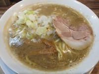 「背脂煮干ラーメン　650円＋半ライス無料」@麺屋 ばんどうの写真