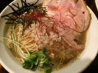 「濃厚牡蠣出汁そば 限定」@灰汁中華 丿貫の写真