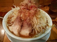 「味噌ラーメン（ヤサイカツオアブラ）￥750」@ラーメン・つけ麺 神起の写真