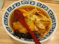 「煮干しラーメン380円」@そば新 京急蒲田店の写真