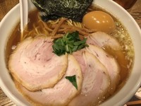 「特製平子煮干そば(大)」@新橋 纏の写真