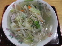 「タンメン（650円）」@そば処 大橋屋の写真