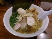 「【限定】お魚清湯ver.5（お魚茶飯付き）」@らーめん・つけめん 八角の写真