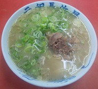 「ラーメン：500円」@元祖 長浜屋の写真