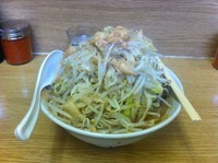 「小ラーメン　全部増」@ラーメン二郎 栃木街道店の写真