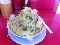 「大ラーメン　全部マシ」@ラーメン二郎 大宮店の写真