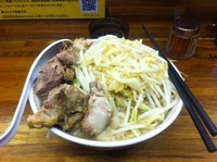 「小ラーメン」@ラーメン二郎 新小金井街道店の写真