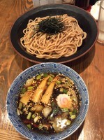 「鴨出汁つけそば」@麺屋たつみ 喜心 狭山店の写真