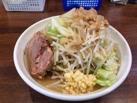 「爆麺（麺少なめ）」@爆麺亭 所沢店の写真