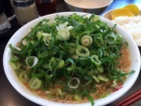 「チャーシューメン(960円)+ねぎトリプル(150円)」@京都銀閣寺 ますたにラーメン 日本橋本店の写真